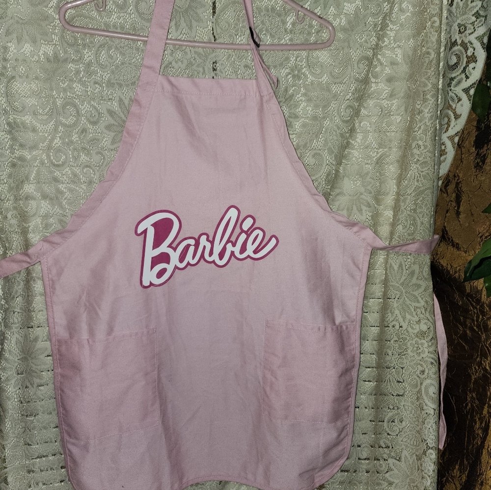 Barbie Light Pink Cooking Apron